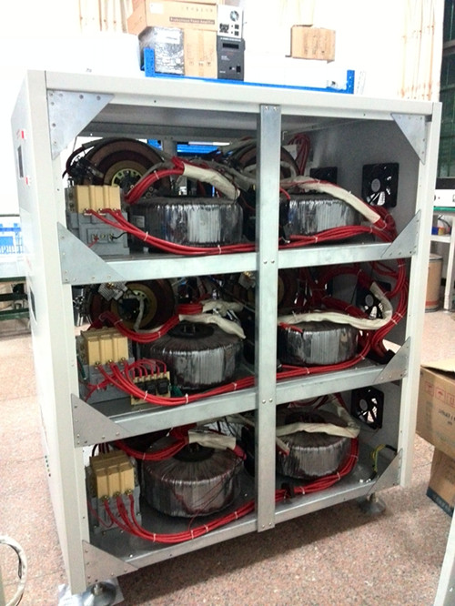 150KVA three phase servo motor stabilizer